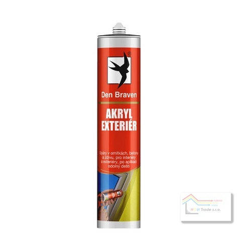 Tmel akrylový EXTERIÉR 310ml biely